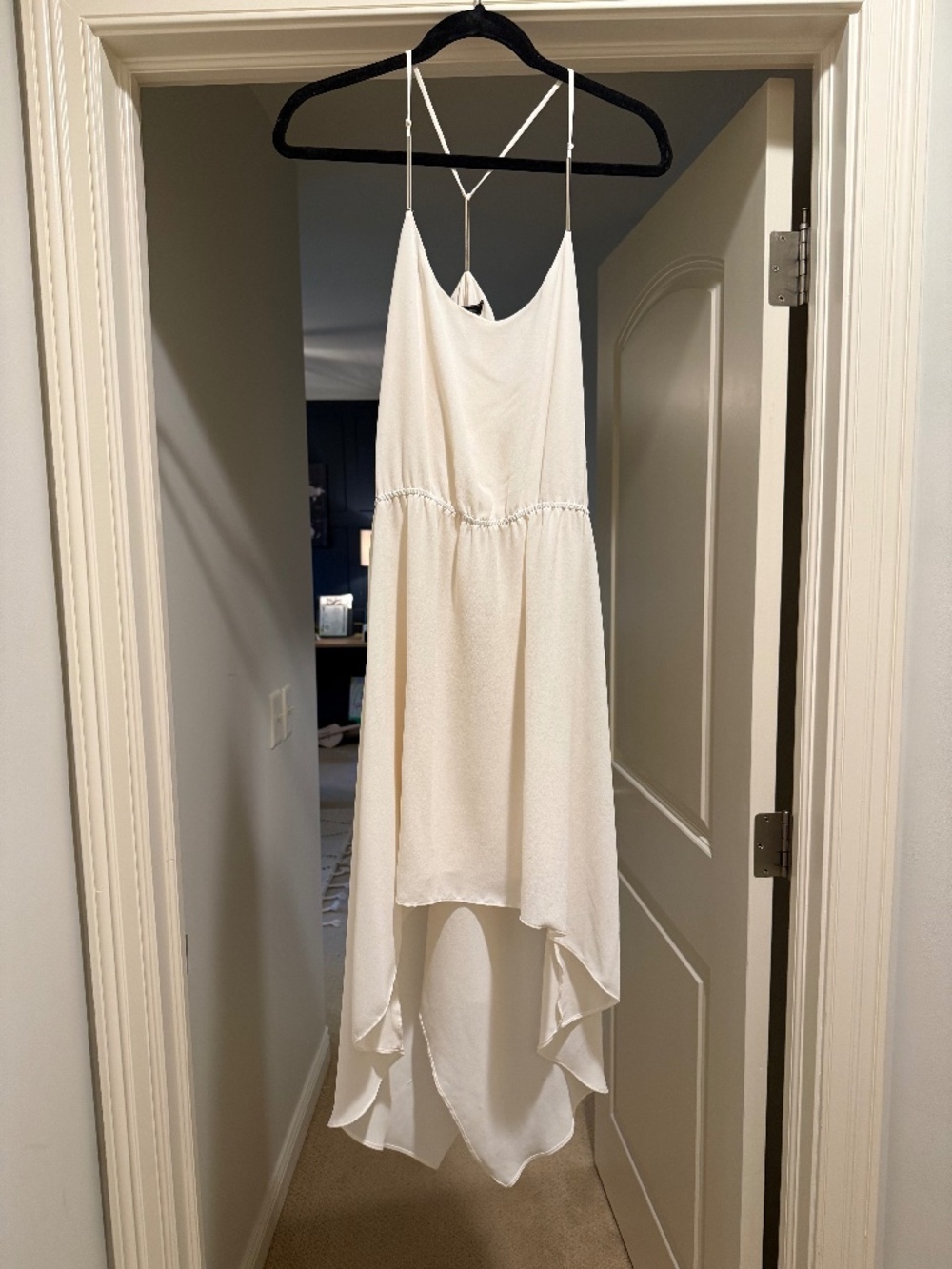 BCBG white dress, XS